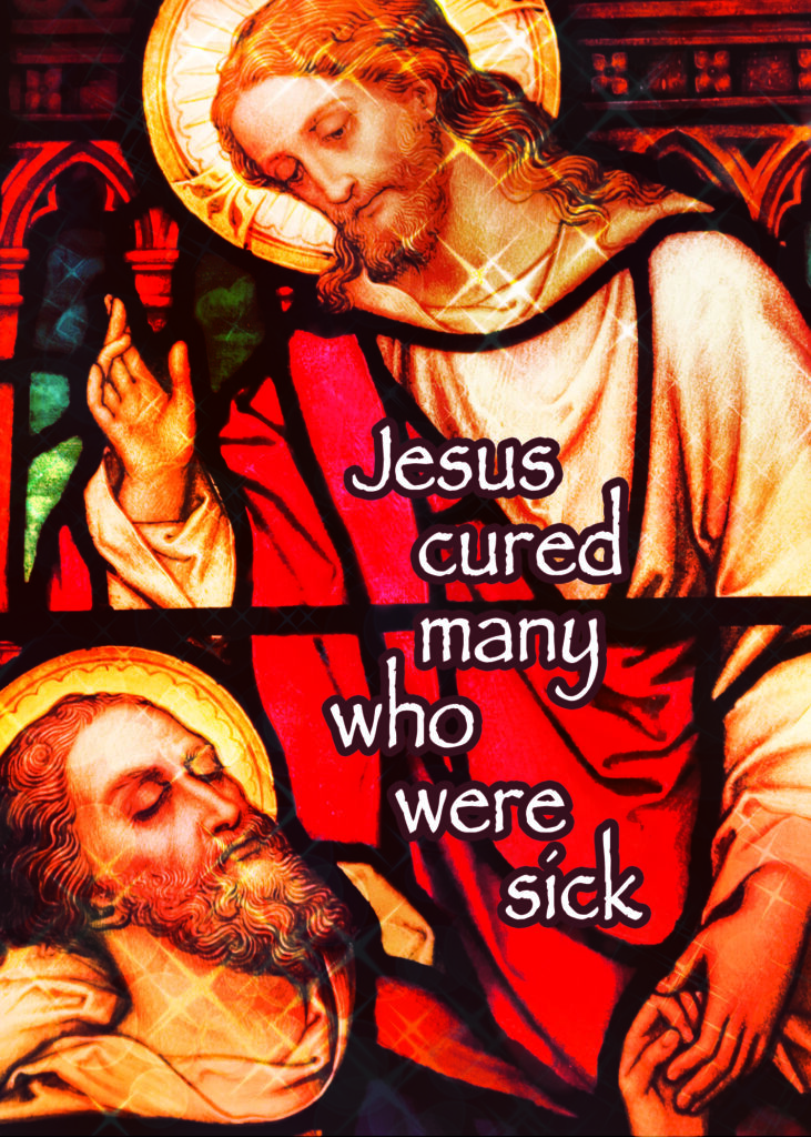 jesus visiting the sick